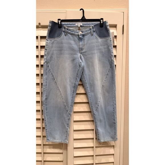 Motherhood Maternity Denim - Motherhood Maternity cropped jeans